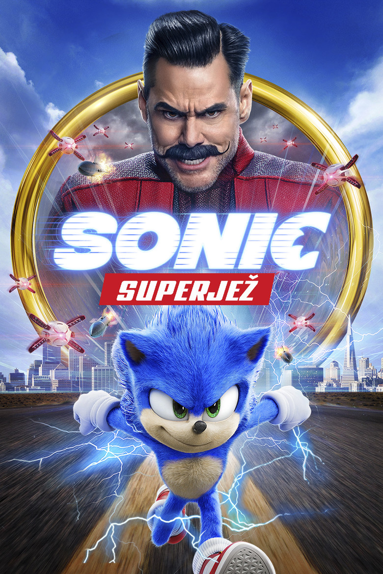 Poster filma ili serije Sonic: Super jež (2020)