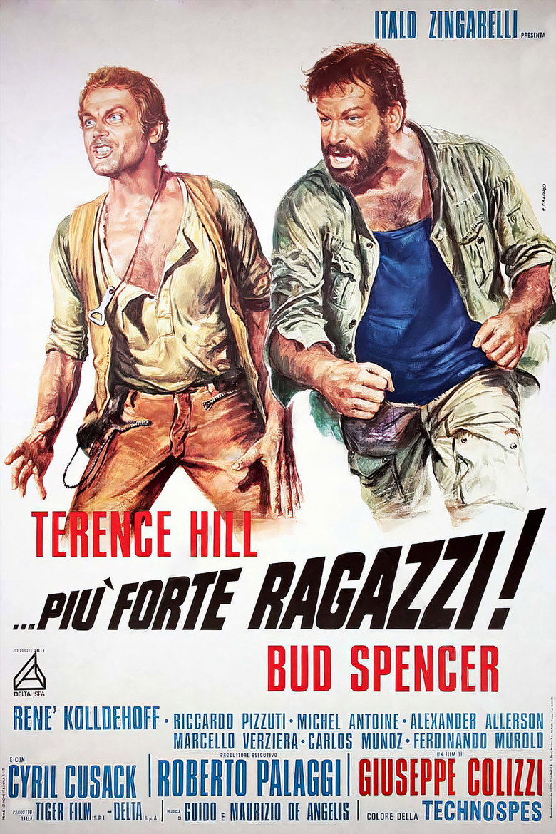 Poster filma ili serije ...più forte ragazzi! (1972)