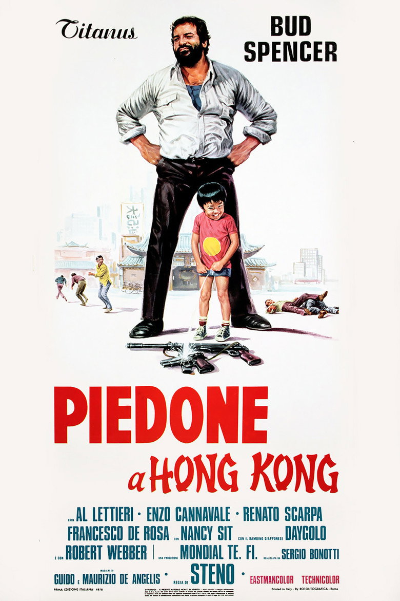 Poster filma ili serije Piedone a Hong Kong (1975)