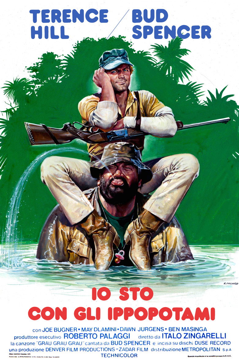 Poster filma ili serije Io sto con gli ippopotami (1979)