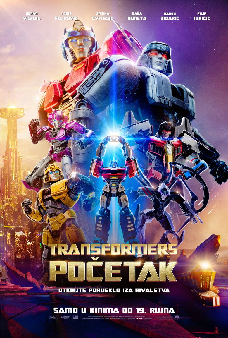 Poster filma ili serije DE - Transformers One (2024)