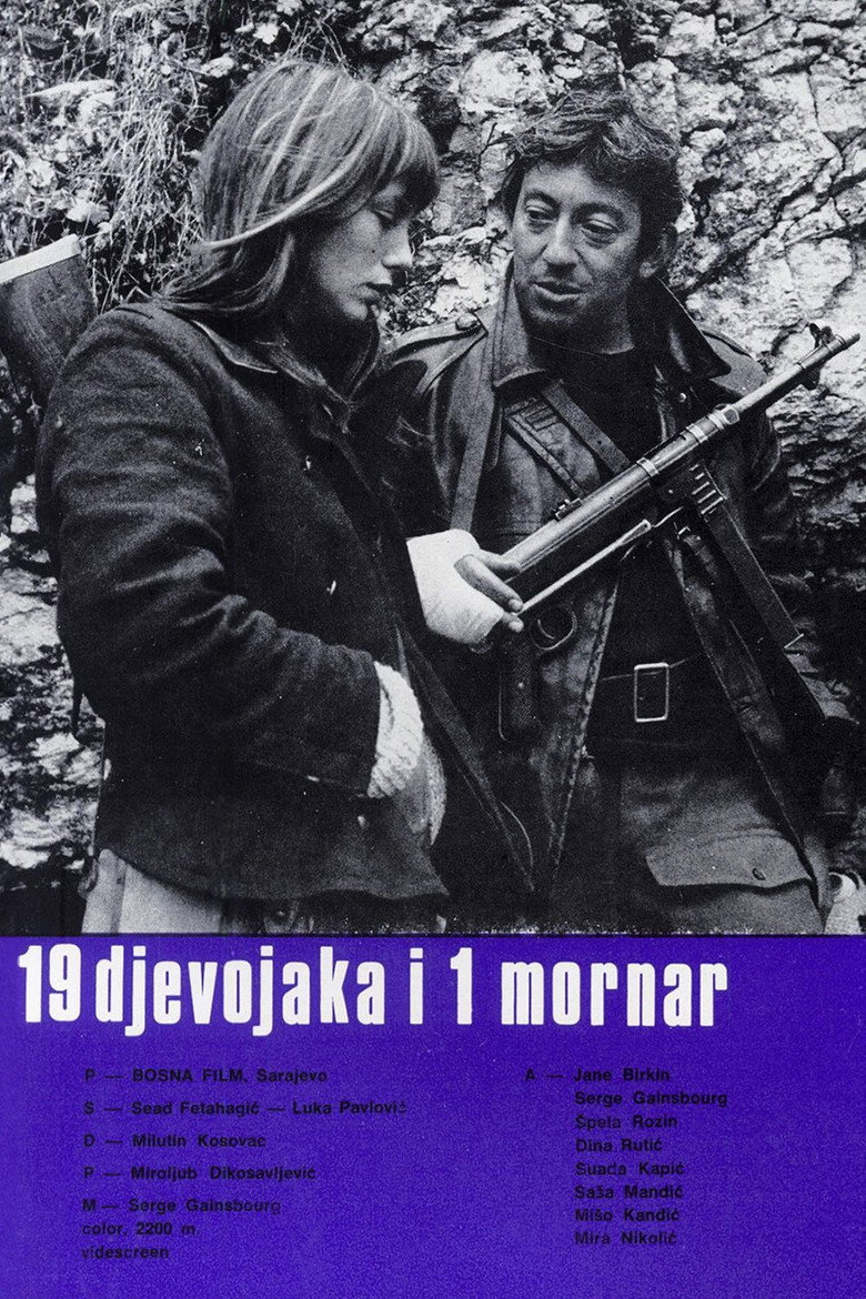 Poster filma ili serije Devetnaest djevojaka i jedan mornar (1971)