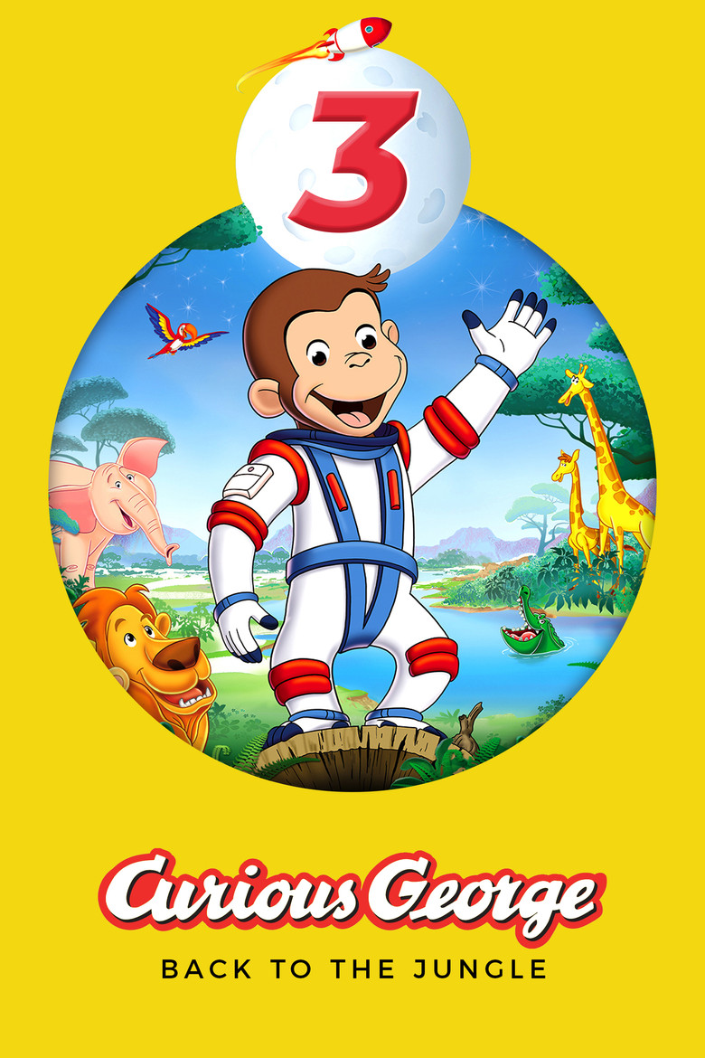 Poster filma ili serije Radoznali Džordž 3 Povratak u džunglu / Curious George 3 Back to the Jungle (2015)