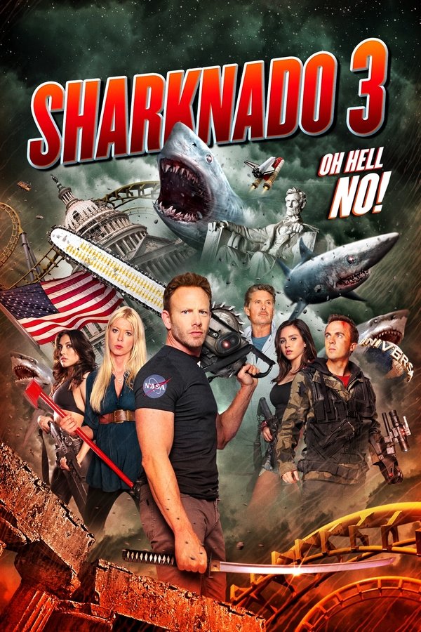 Poster filma ili serije Sharknado 3: Oh Hell No! (2015)