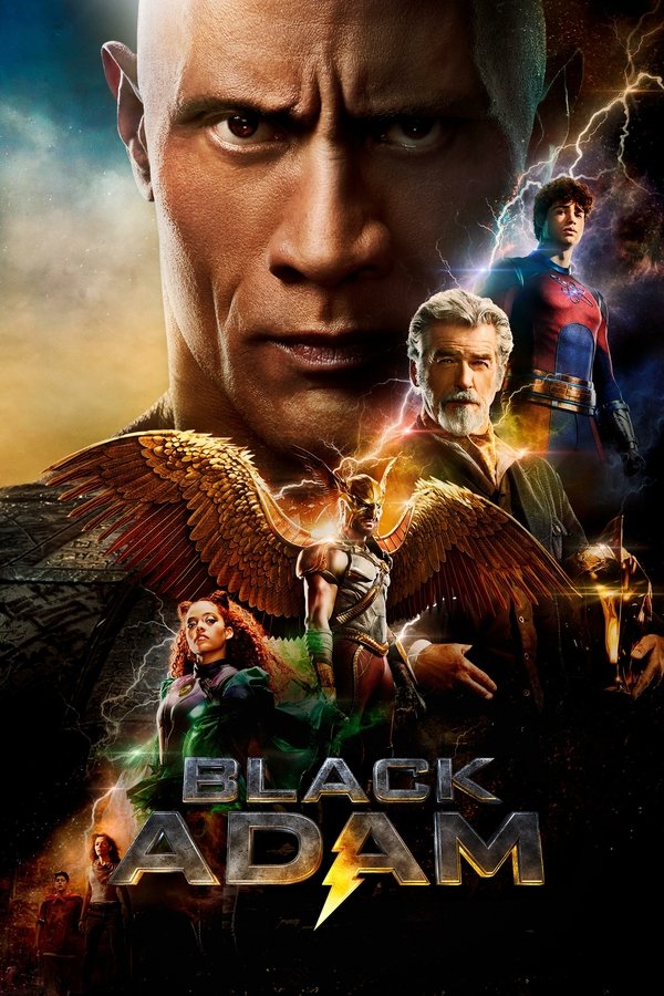 Poster filma ili serije Black Adam (2022)