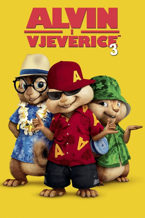 Poster filma ili serije Alvin i vjeverice 3 (2011)