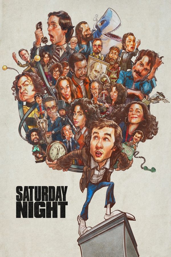 Poster filma ili serije Saturday Night (2024)