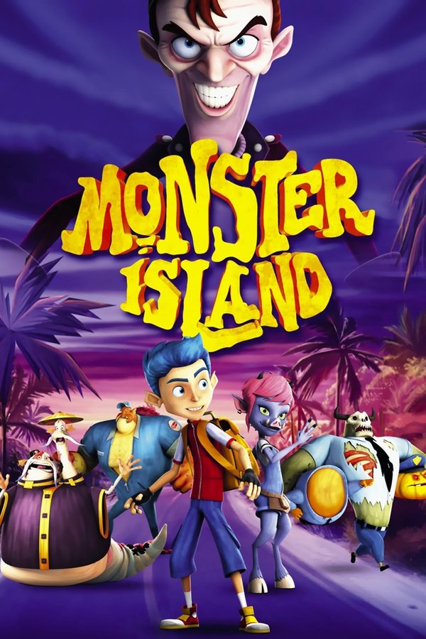 Poster filma ili serije Monster Island (2017)