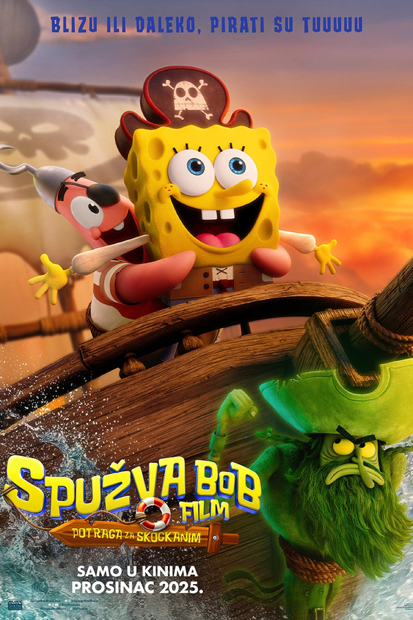 Poster filma ili serije Spužva Bob Film: Potraga za Skockanim (2025)