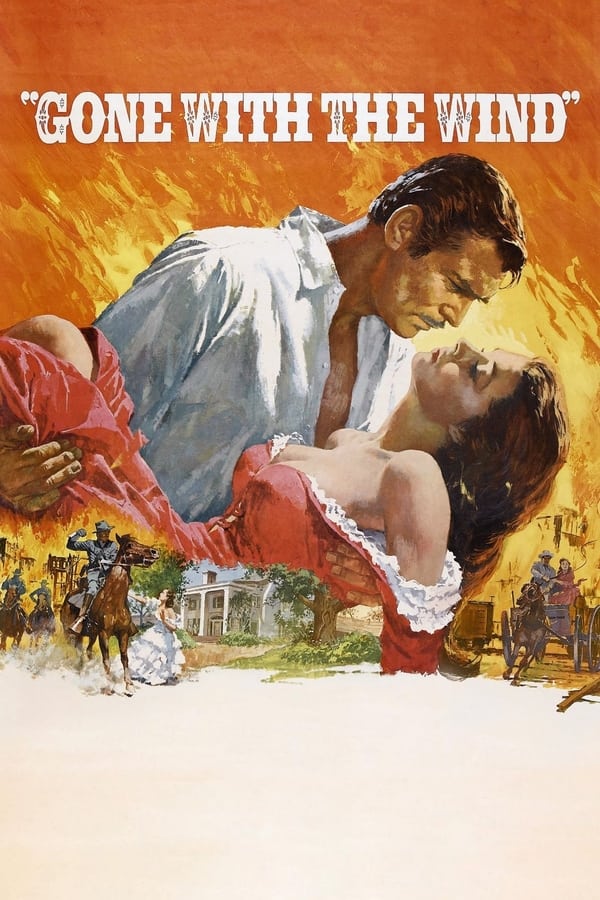 Poster filma ili serije Zameo ih vjetar (1939)