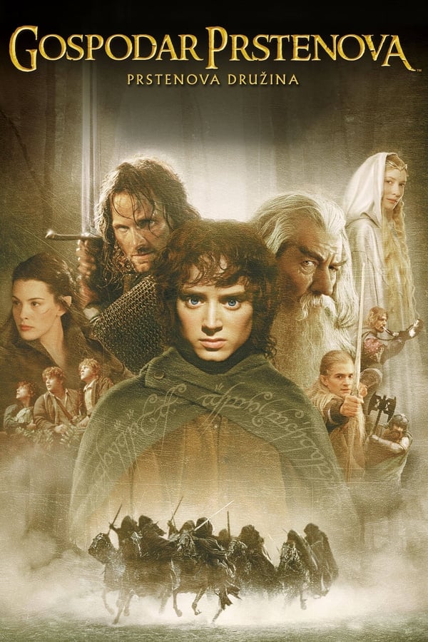 Poster filma ili serije Gospodar prstenova: Prstenova družina (2001)