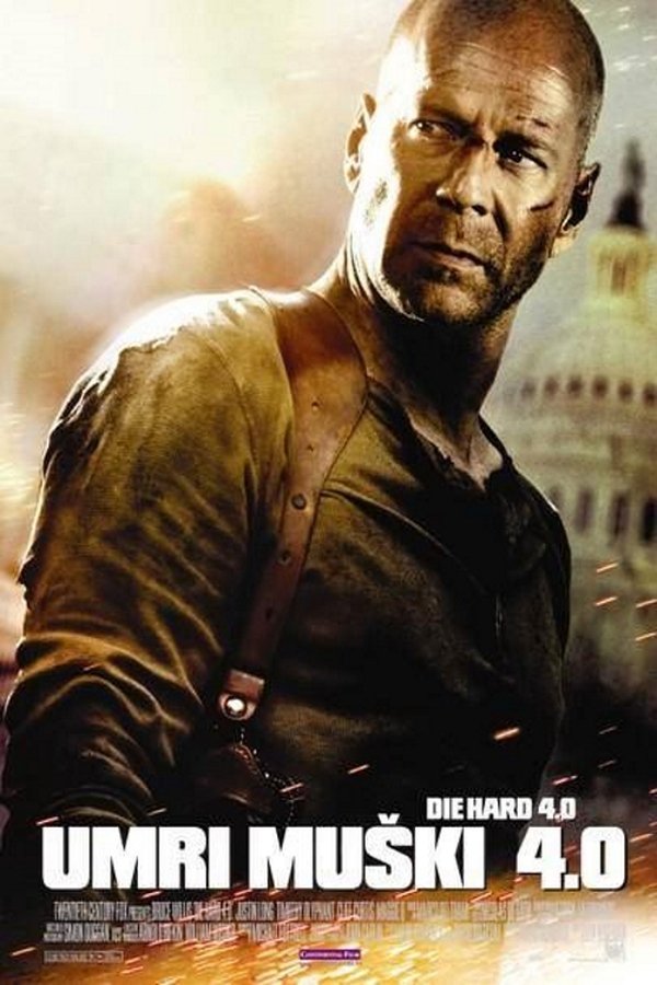 Poster filma ili serije Umri muški 4 (2007)