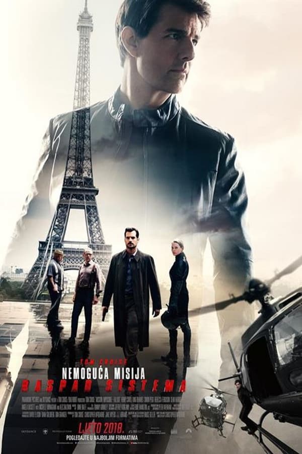 Poster filma ili serije Nemoguća misija: Raspad sistema (2018)
