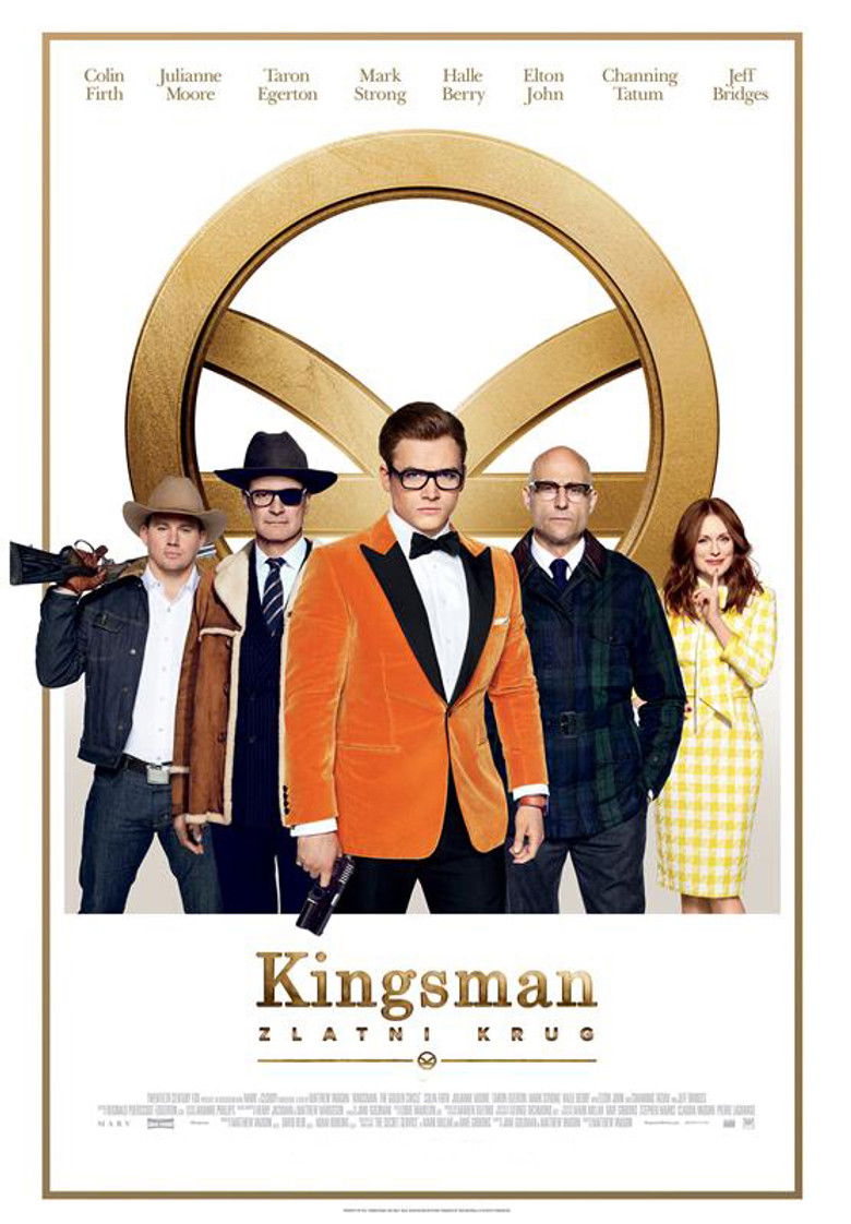 Poster filma ili serije Kingsman: The Golden Circle