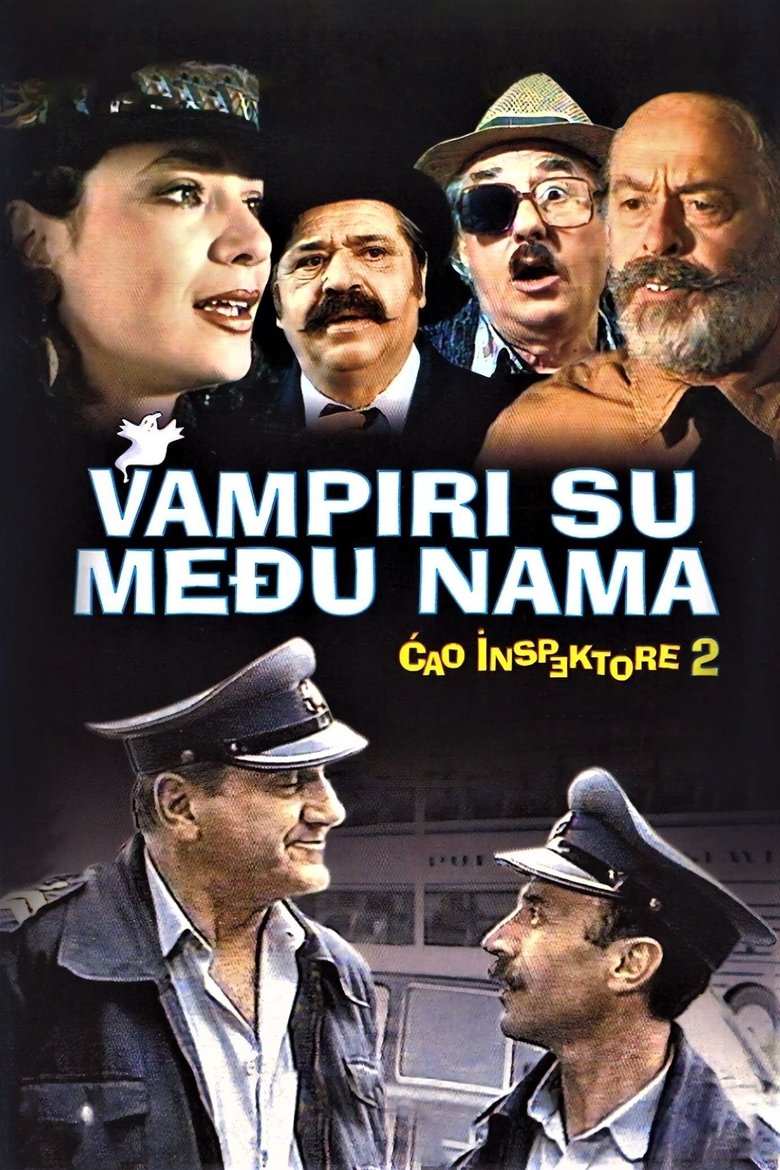 Poster filma ili serije Ćao inspektore 2 - Vampiri su među nama (1989)