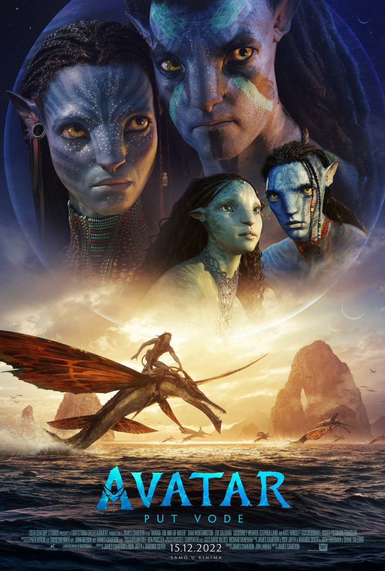 Poster filma ili serije Avatar: Put vode (2022)