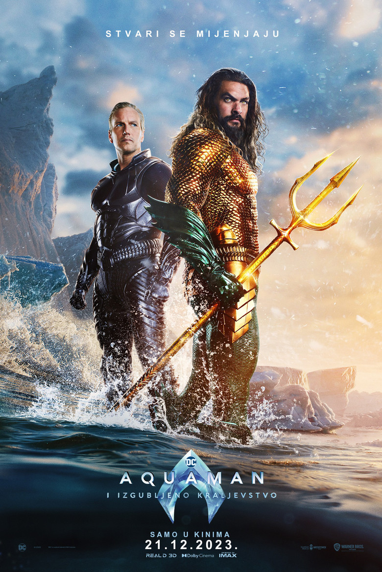 Poster filma ili serije Aquaman i izgubljeno kraljevstvo (2023)