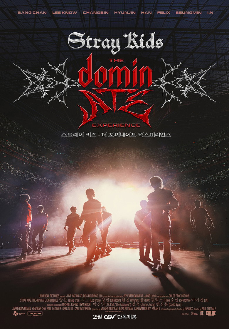 Poster filma ili serije Stray Kids: The dominATE Experience (2026)