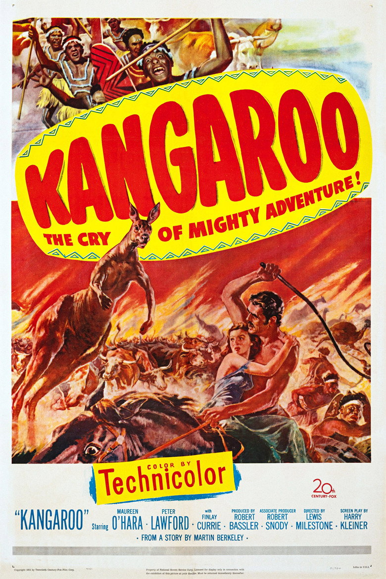Poster filma ili serije Kangaroo (1952)