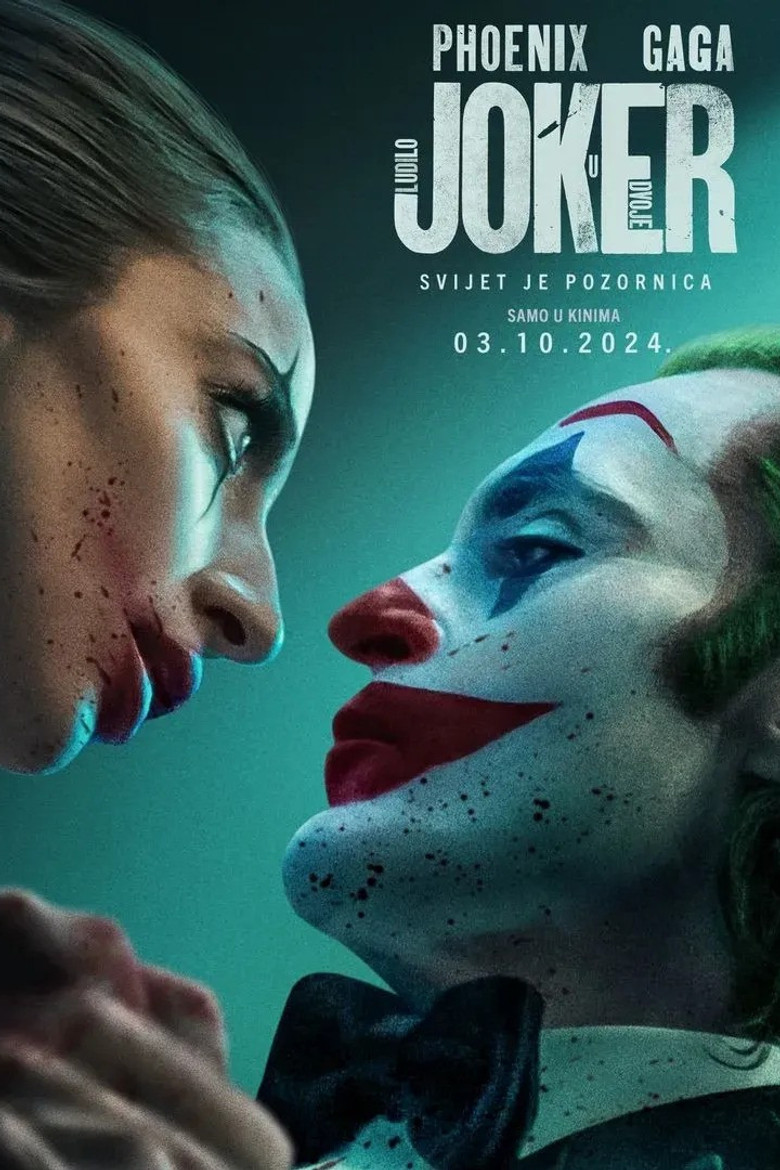 Poster filma ili serije Joker: Ludilo u dvoje (2024)