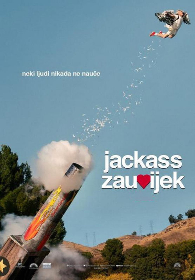 Poster filma ili serije Jackass zauvijek (2022)