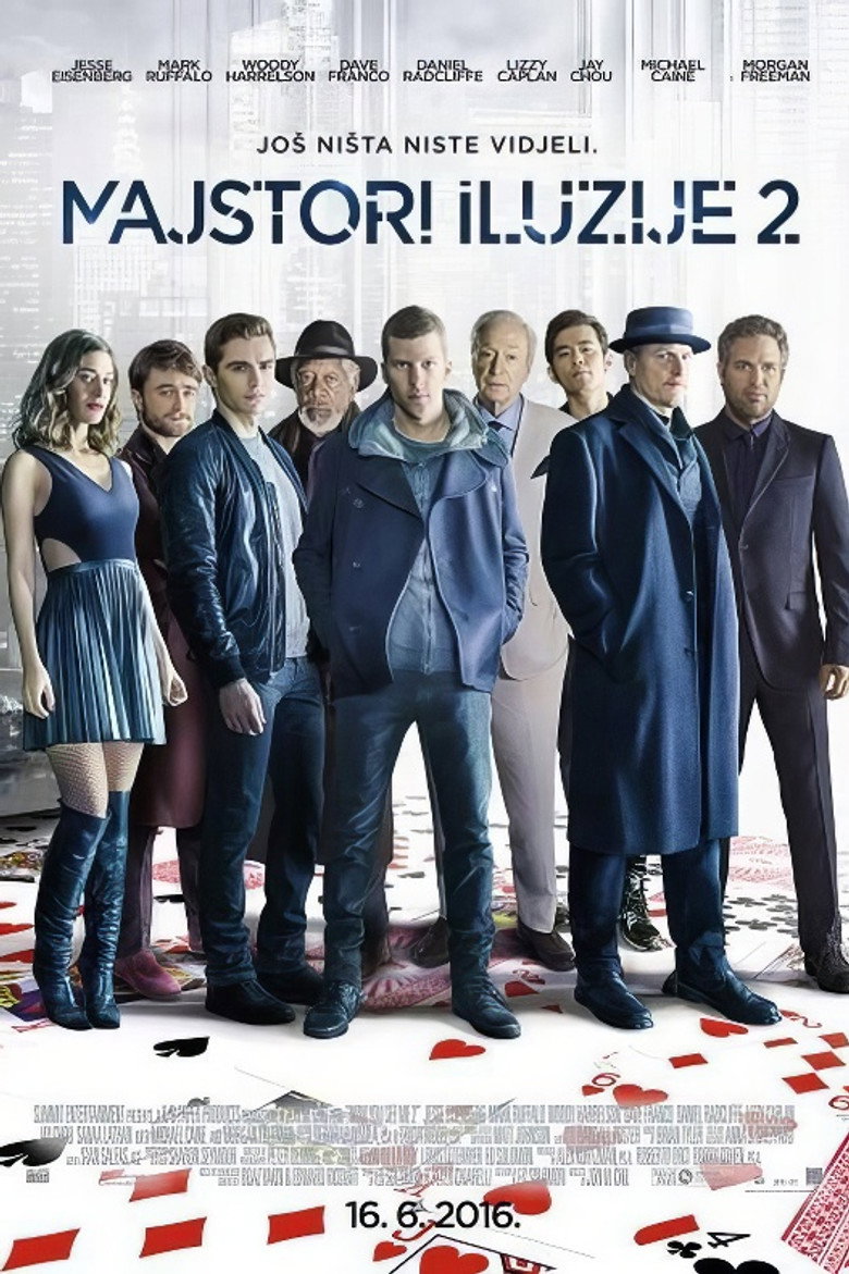 Poster filma ili serije Majstori iluzije 2 (2016)