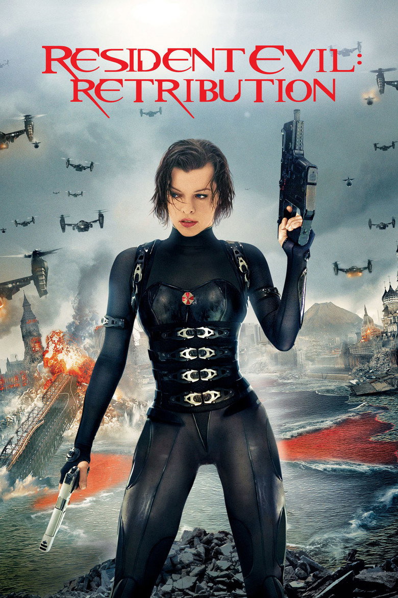 Poster filma ili serije Resident Evil: Osveta (2012)