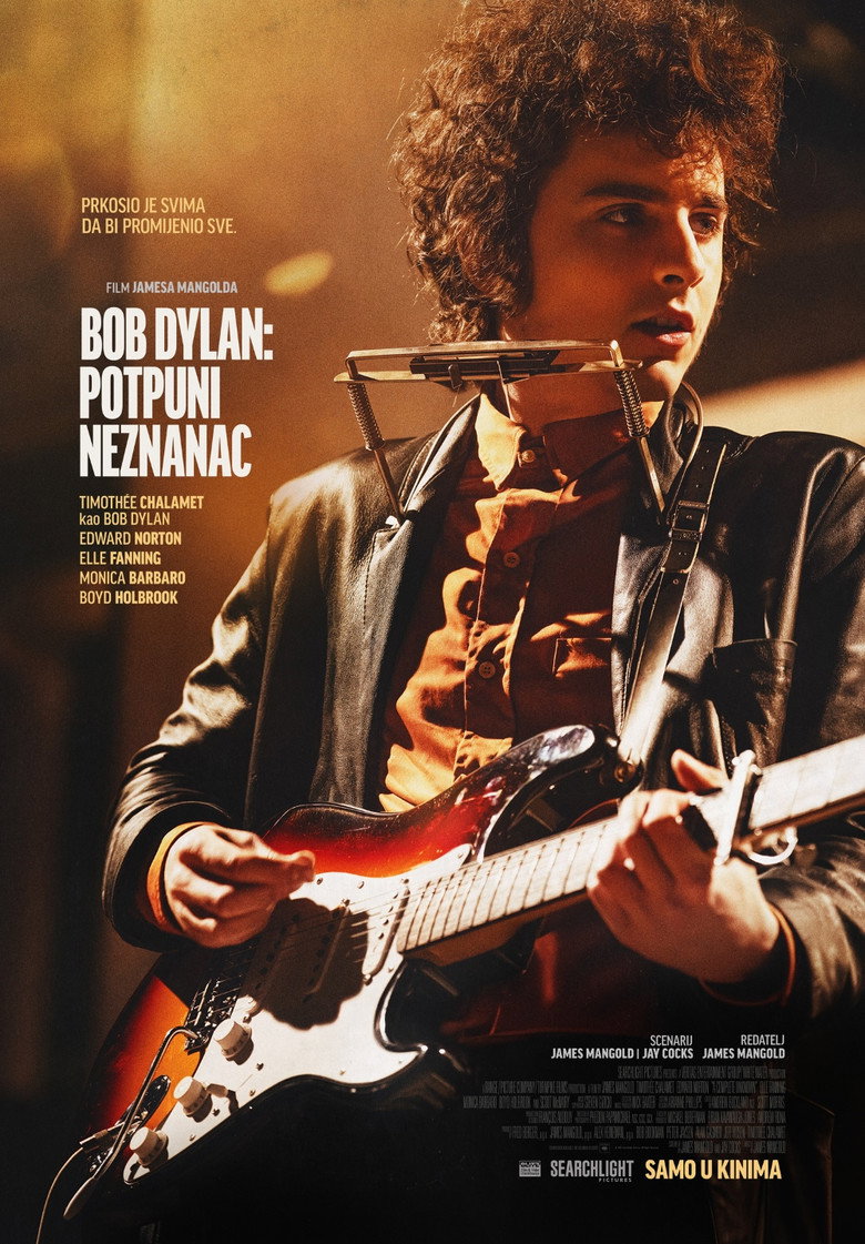Poster filma ili serije Bob Dylan: Potpuni neznanac (2024)