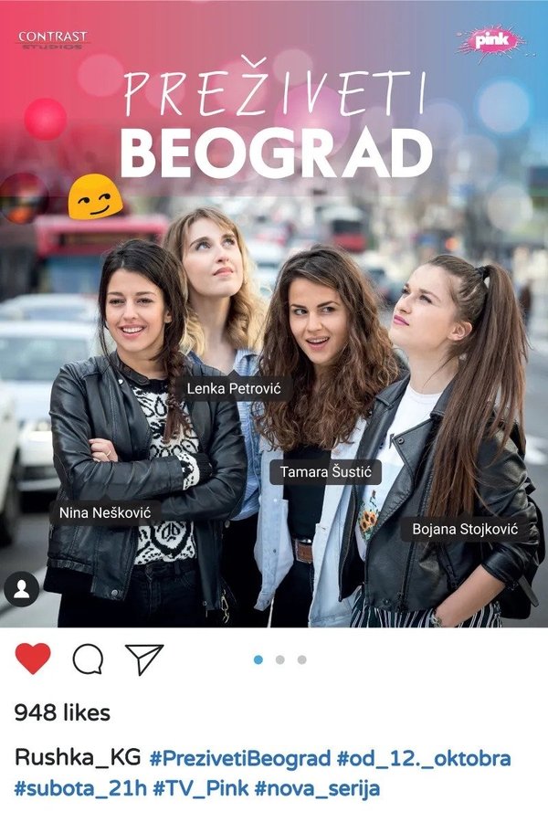 Poster serije Preživeti Beograd (2019)