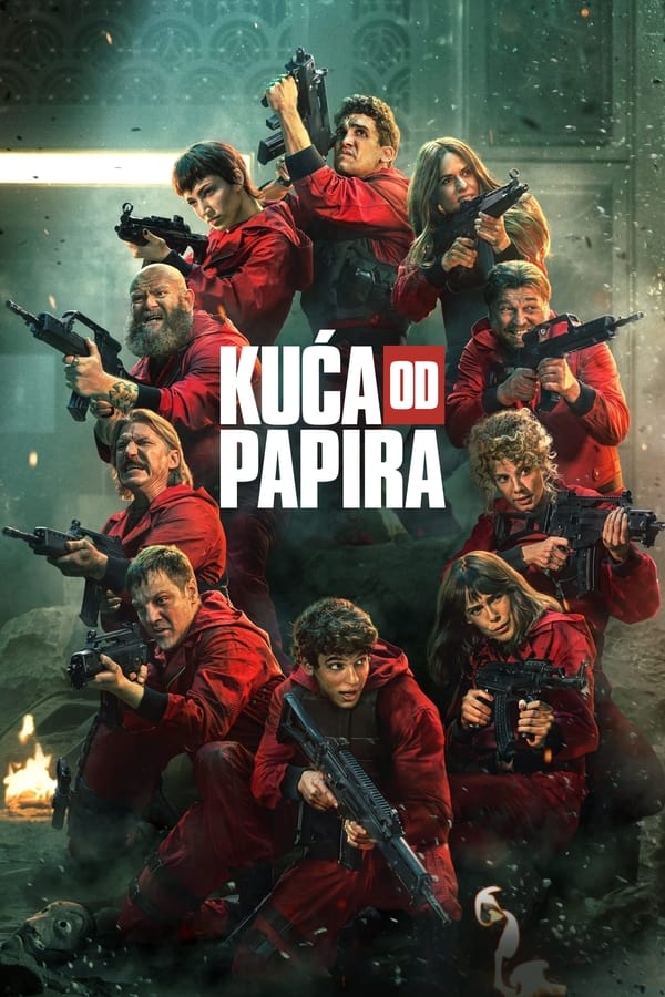 Poster serije Kuća od papira (La Casa De Papel) (2017)