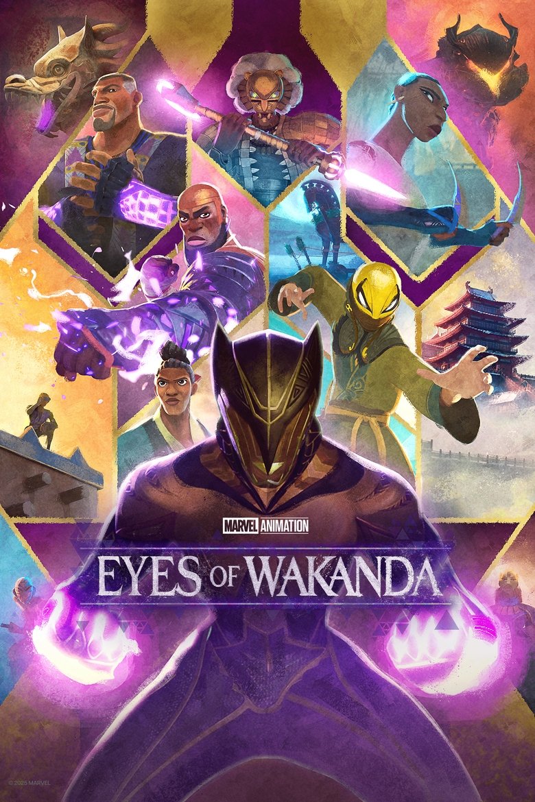 Poster serije Eyes of Wakanda (2025)