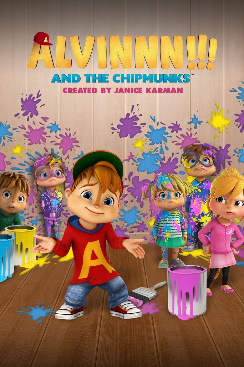 Poster serije Alvin i Vjeverice / Alvinnn!!! and The Chipmunks (2015)