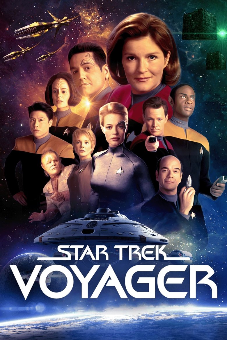 Poster serije Zvjezdane staze: Voyager (1995)