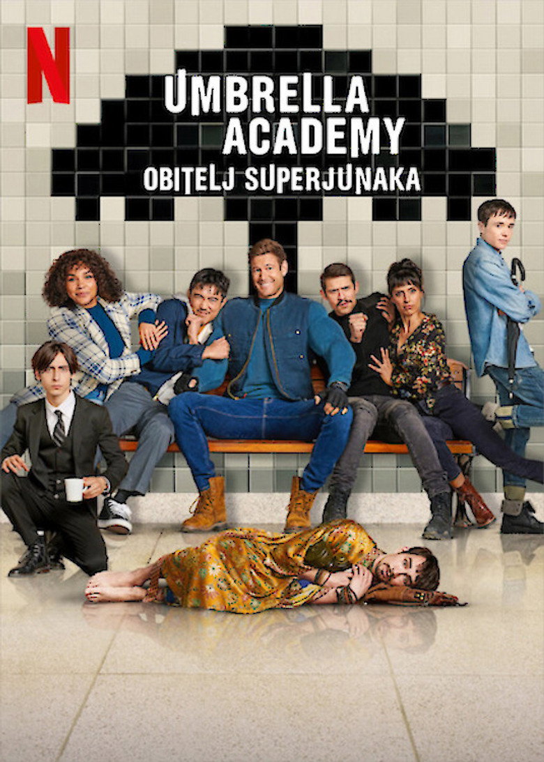 Poster serije Umbrella Academy: Obitelj superjunaka (2019)