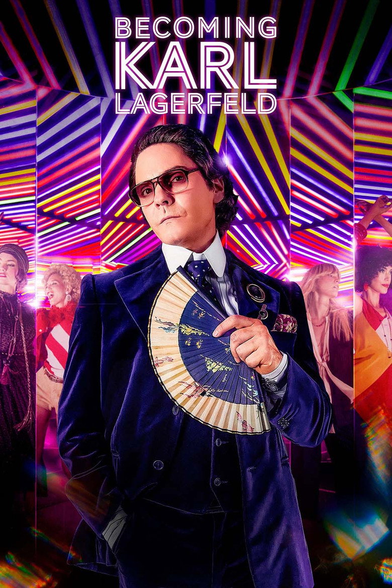 Poster serije DE Becoming Karl Lagerfeld (2024)