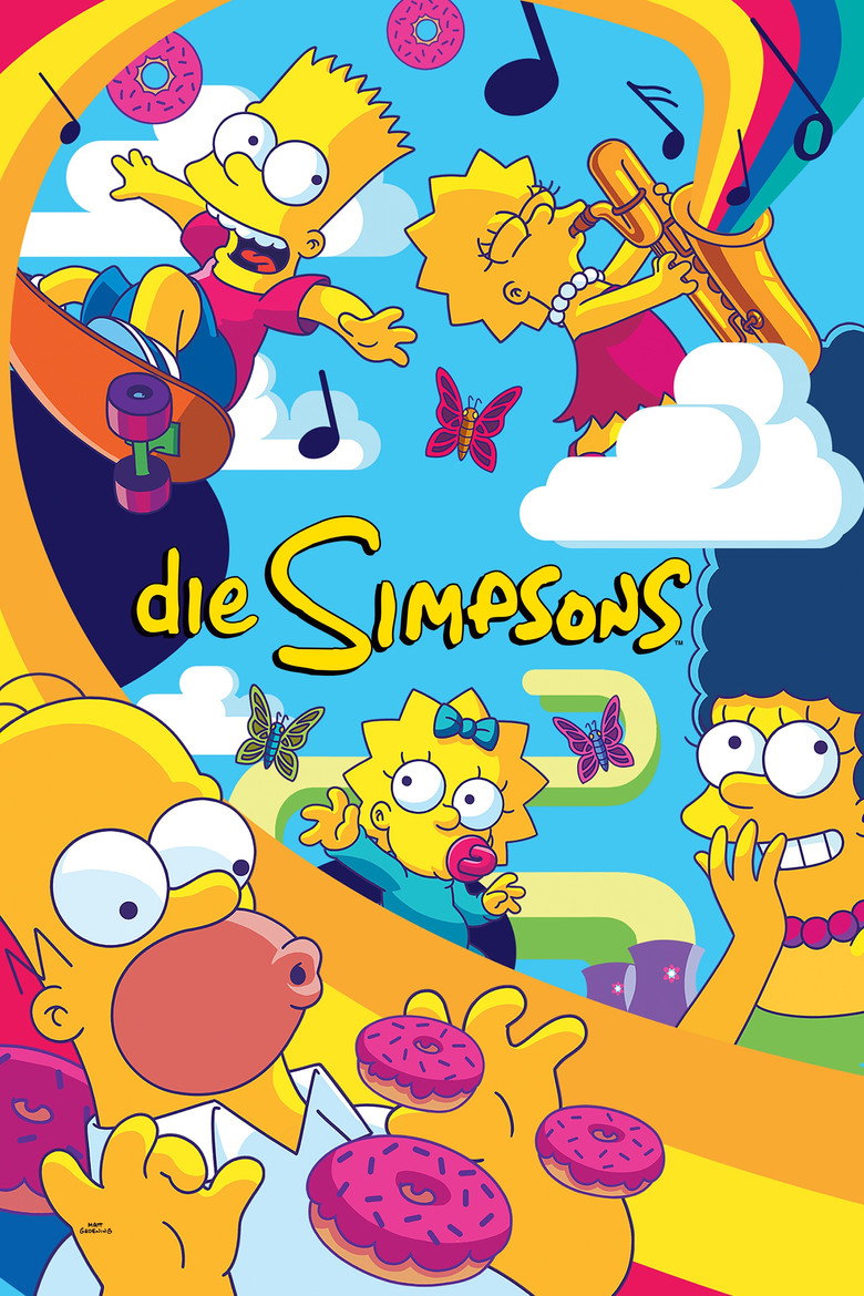 Poster serije DE Die Simpsons (1989)
