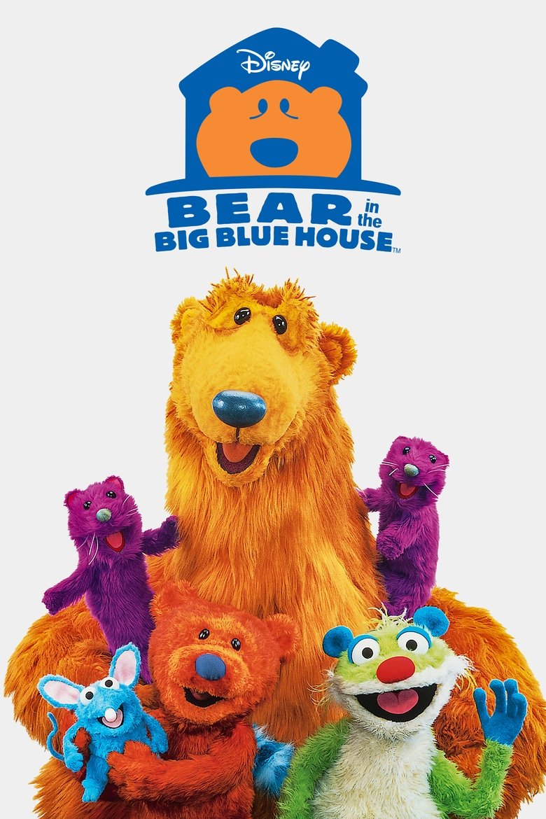 Poster serije Meda u velikoj plavoj kući / Bear in the Big Blue House (1997)
