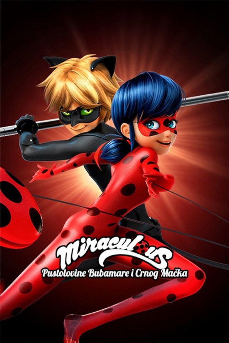 Poster serije Miraculous: Pustolovine Bubamare i Crnog Mačka (2015)
