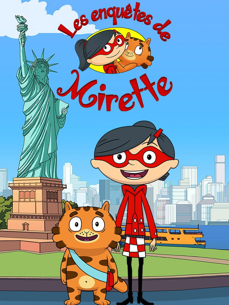 Poster serije Miret Istrazuje / Mirette Investigates (2017)