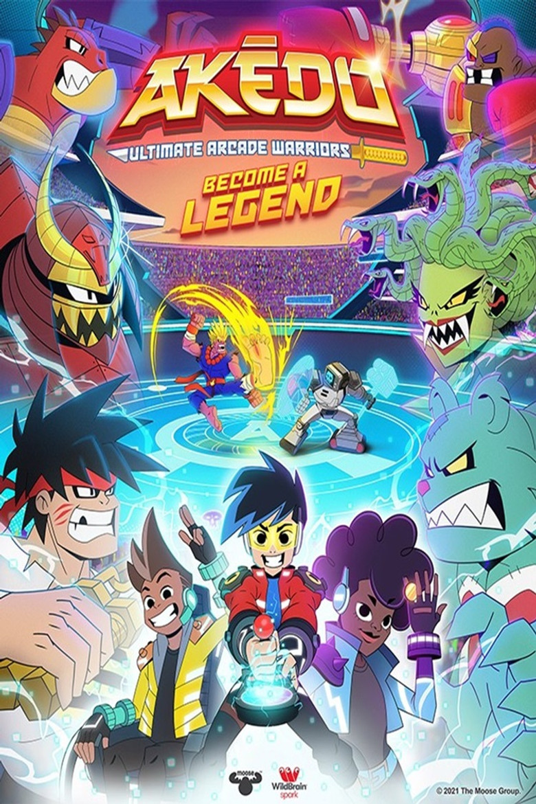 Poster serije Akedo: Ultimate Arcade Warriors (2021)