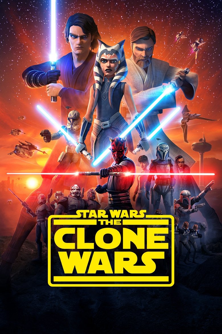 Poster serije Star Wars: The Clone Wars (2008)