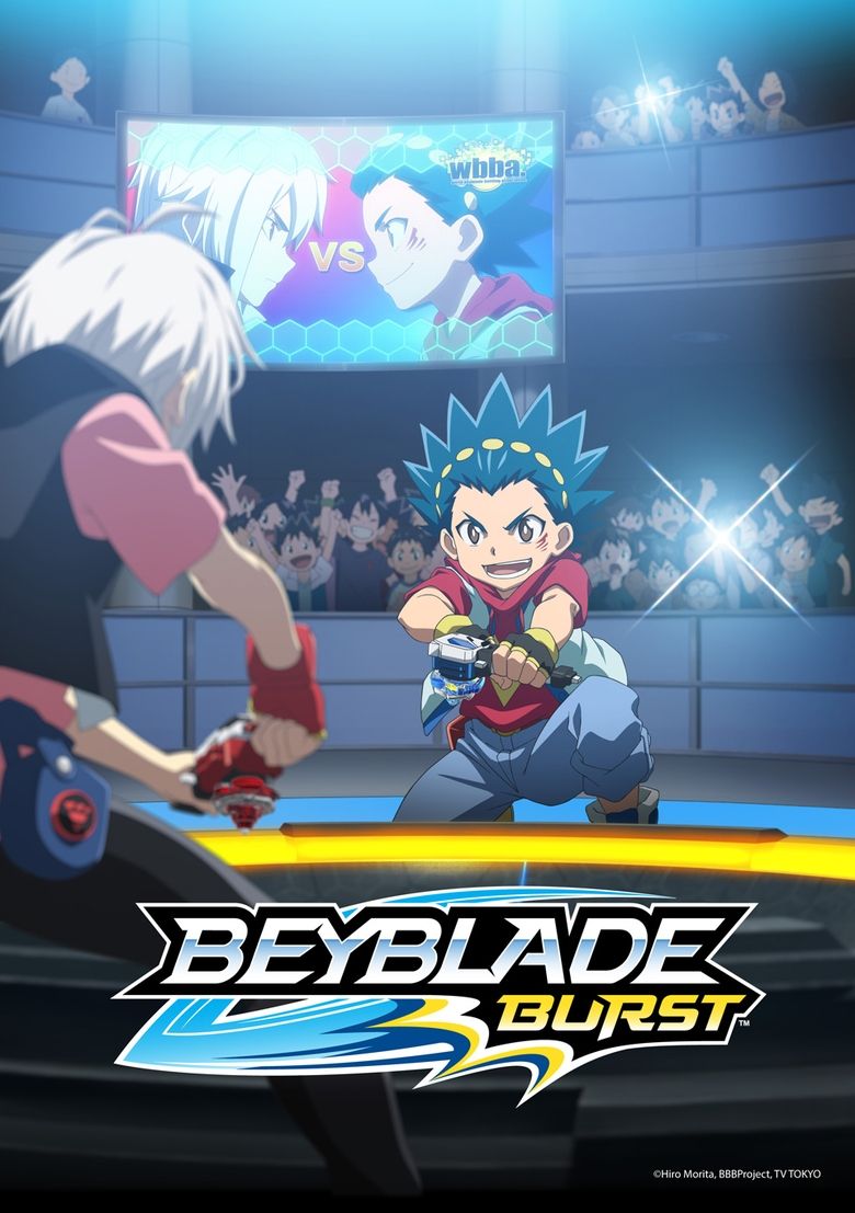 Poster serije Beyblade Burst Rise (2016)