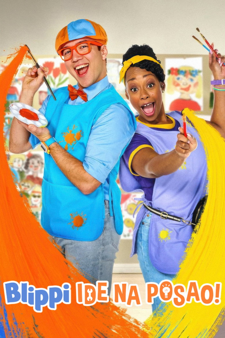 Poster serije Blippi ide na posao / Blippi's Job Show (2025)