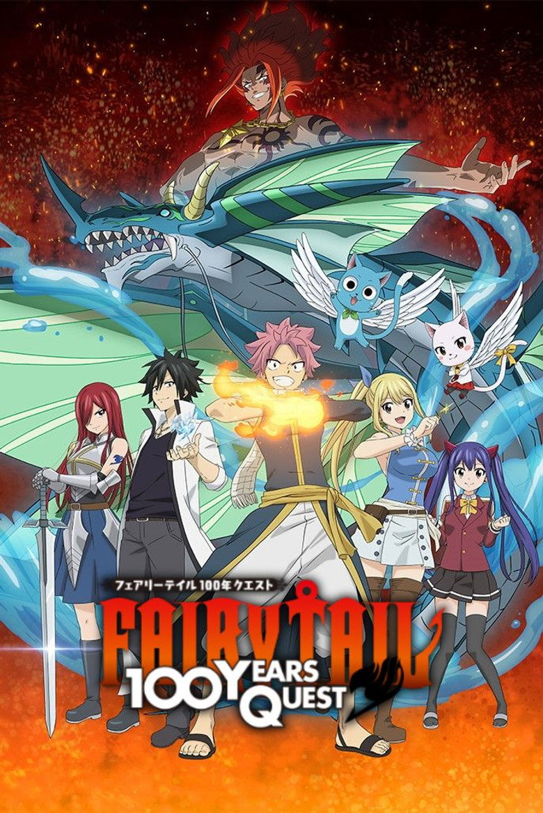 Poster filma ili serije Fairy Tail 100-nen Quest (2024)